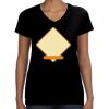 LAT Ladies Perfect V-Neck T-shirt Thumbnail