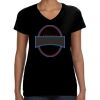 LAT Ladies Perfect V-Neck T-shirt Thumbnail