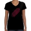 LAT Ladies Perfect V-Neck T-shirt Thumbnail