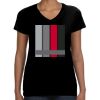LAT Ladies Perfect V-Neck T-shirt Thumbnail