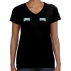 LAT Ladies Perfect V-Neck T-shirt Thumbnail