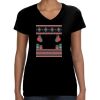 LAT Ladies Perfect V-Neck T-shirt Thumbnail