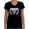 LAT Ladies Perfect V-Neck T-shirt Thumbnail