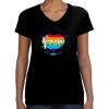 LAT Ladies Perfect V-Neck T-shirt Thumbnail