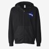 Midweight Full-Zip Hooded Sweatshirt Thumbnail