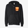 Midweight Full-Zip Hooded Sweatshirt Thumbnail