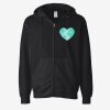 Midweight Full-Zip Hooded Sweatshirt Thumbnail